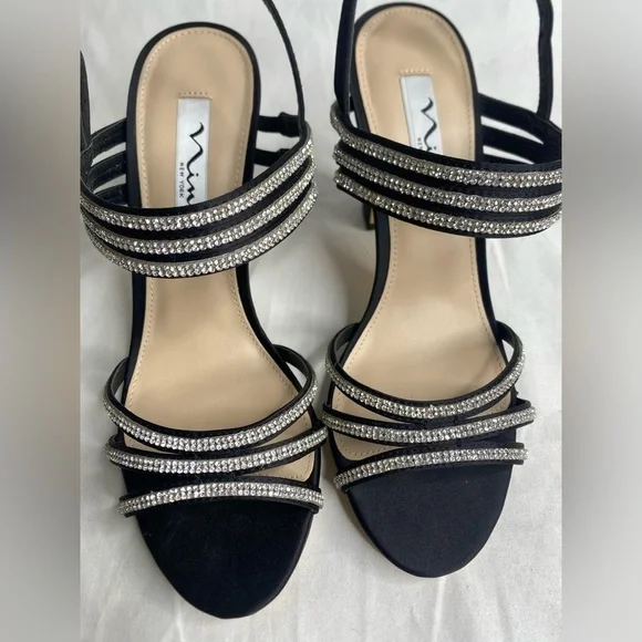 Women Nina black Shandra High Heel sandal - Picture 10 of 10